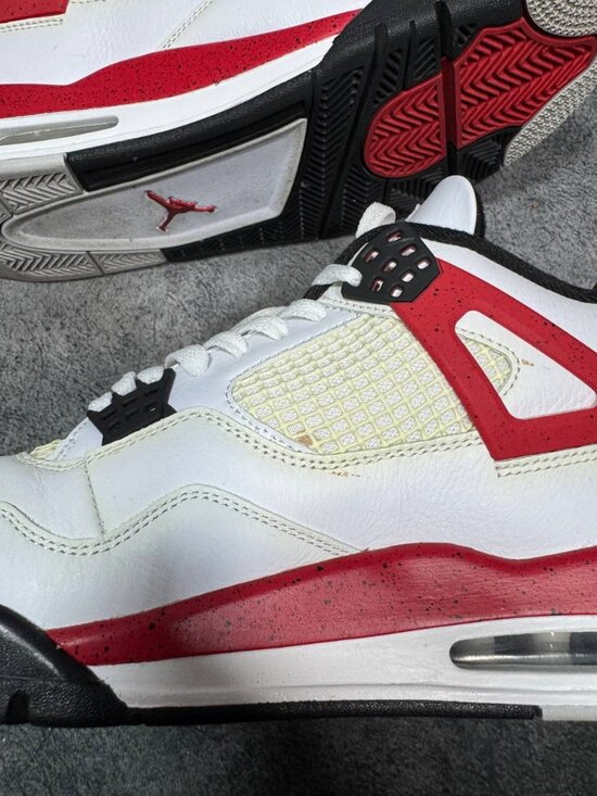 Size 11 | Jordan 4 Red Cement No Box | Pre-Owned main image 6